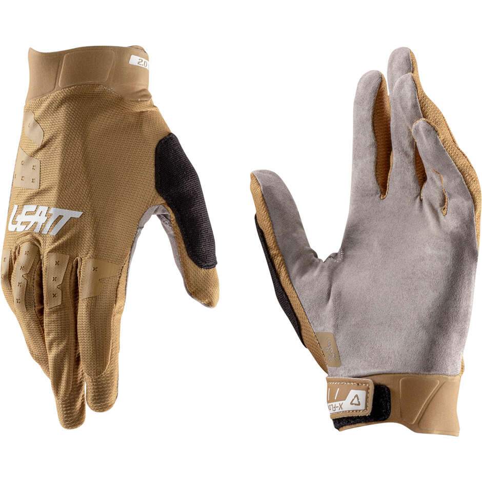 Gants Leatt MTB 2.0 X-Flow marron
