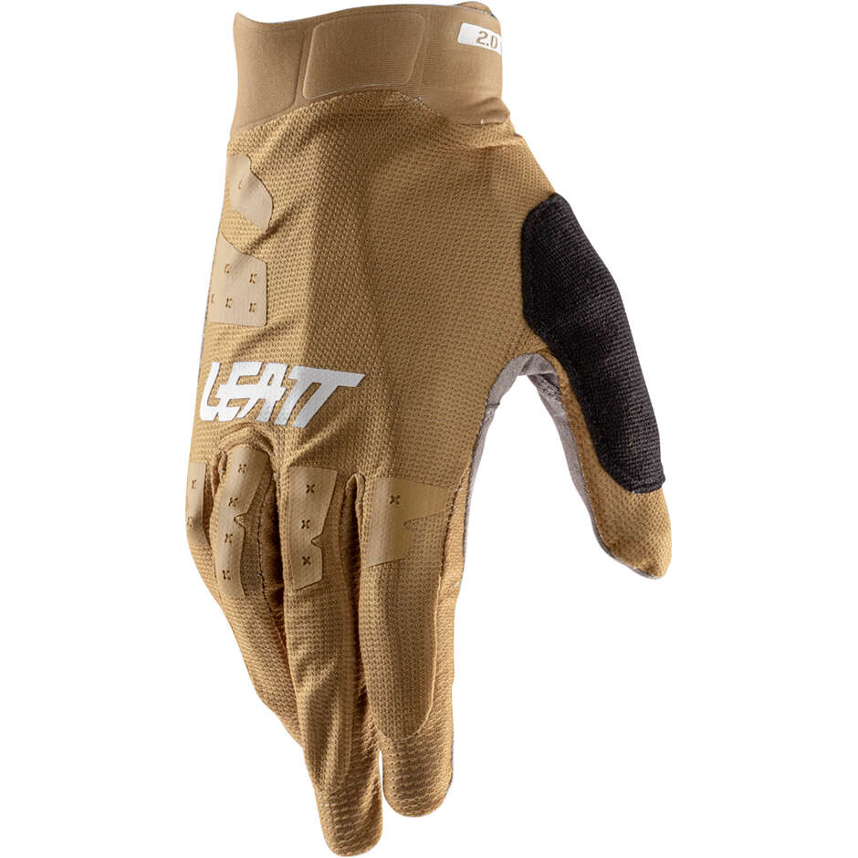 Gants Leatt MTB 2.0 X-Flow marron