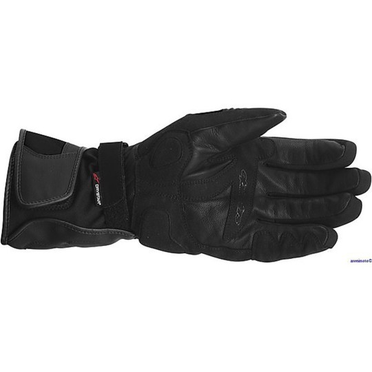 Gants Moto Alpinestars Vega Drystar Glove Noir-Jaune Fluo