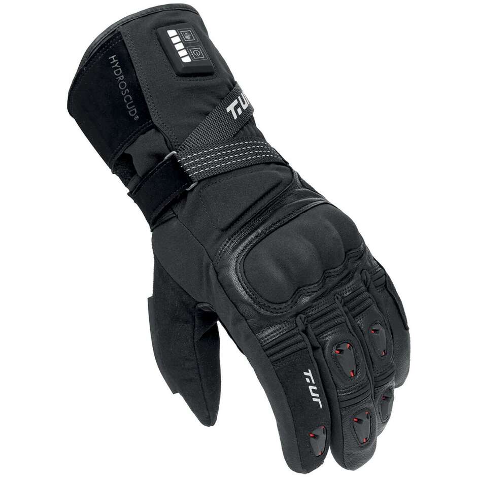 Gants Moto Chauffants T-UR T911HM G-WARM 3 HYDROSCUD Noir