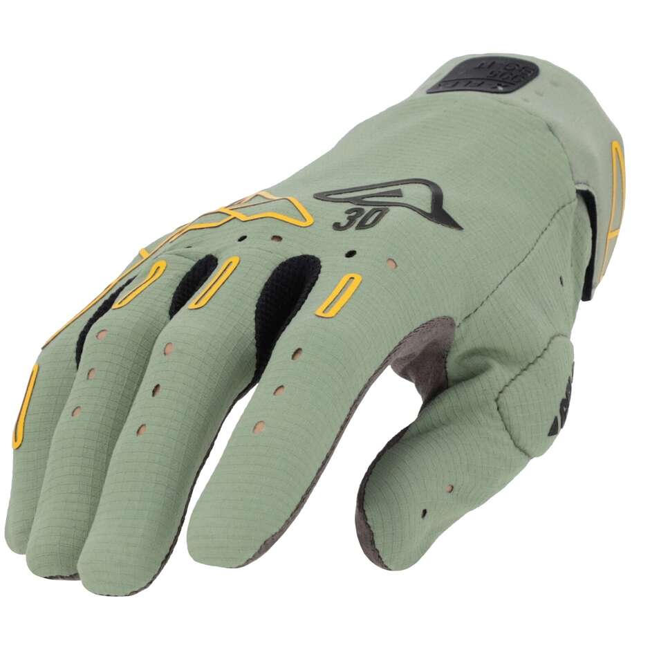 Gants Moto Cross Acerbis X-FLEX 2.0 noir vert