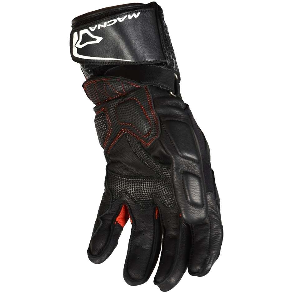 Gants moto enfant Macna Street R noir blanc rouge