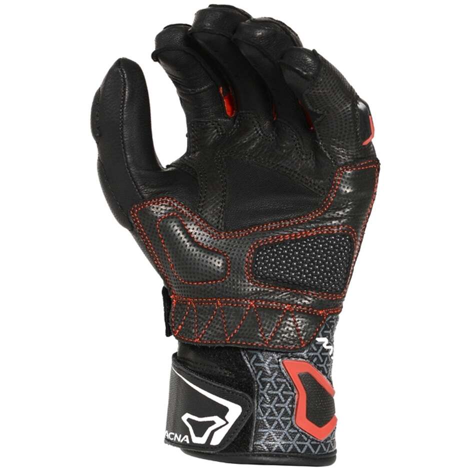 Gants moto enfant Macna Street R noir blanc rouge