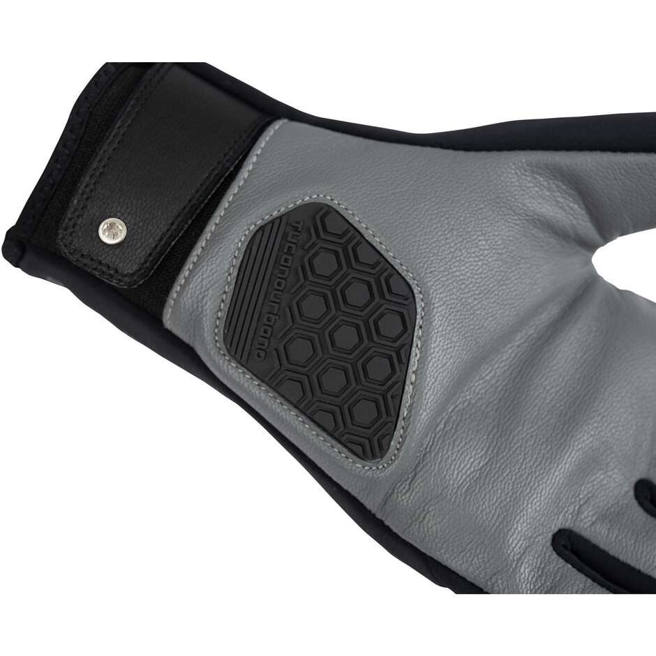 Gants moto femme Tucano Urbano 9152HW LADY SPRINT tissu noir