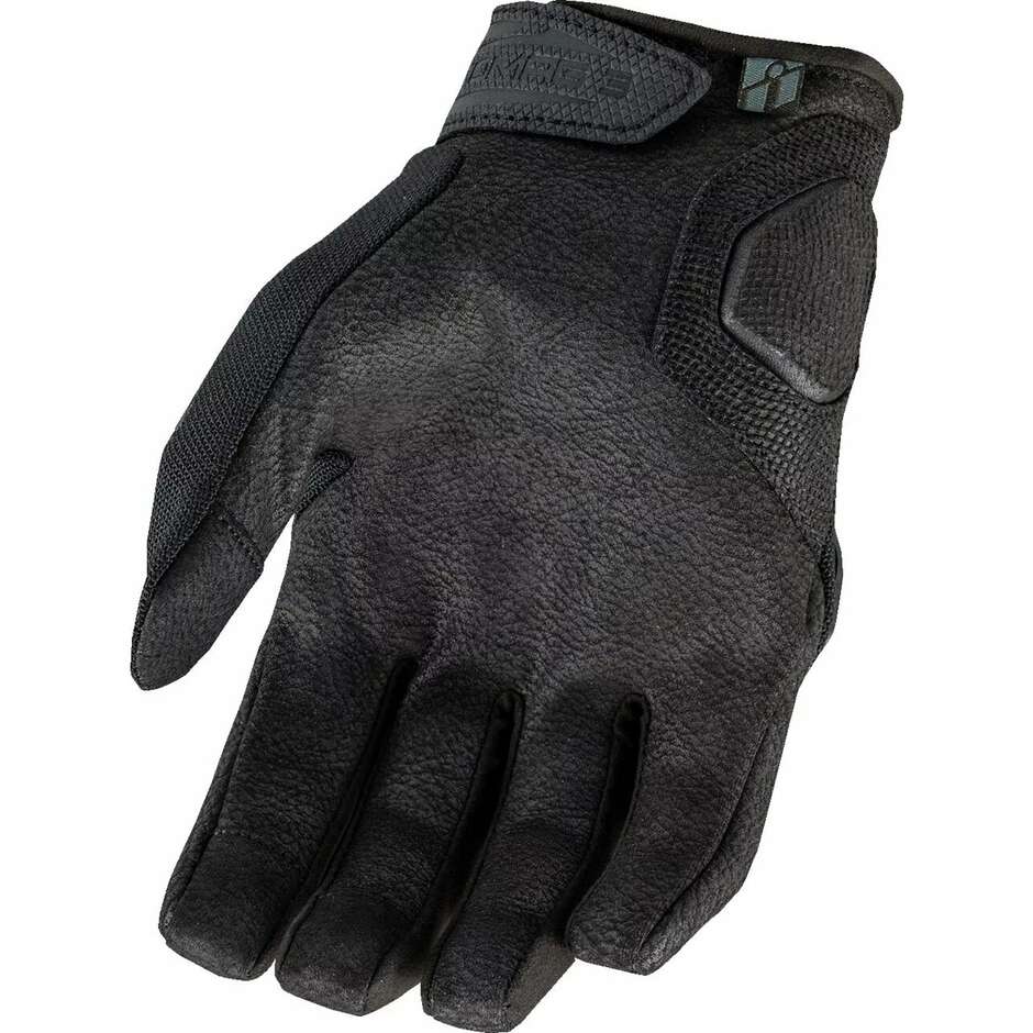Gants moto Icon AUTOMAG3 CE Noir