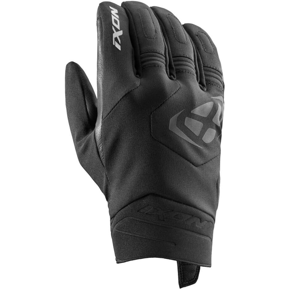 Ixon MS MIG 2 WP Motorcycle Gloves Black White