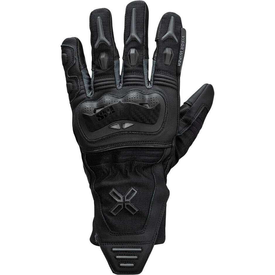 Gants moto Ixs Rapid-STX 1.0 noirs