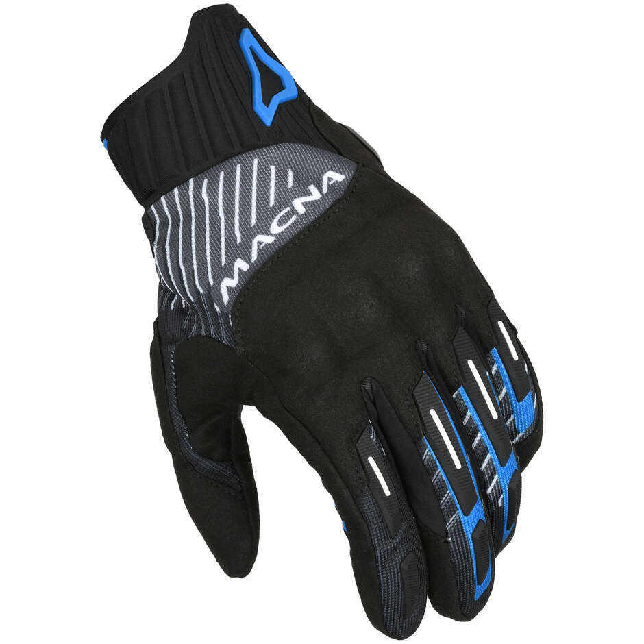 Gants moto Macna Octar 2.0 noir bleu blanc