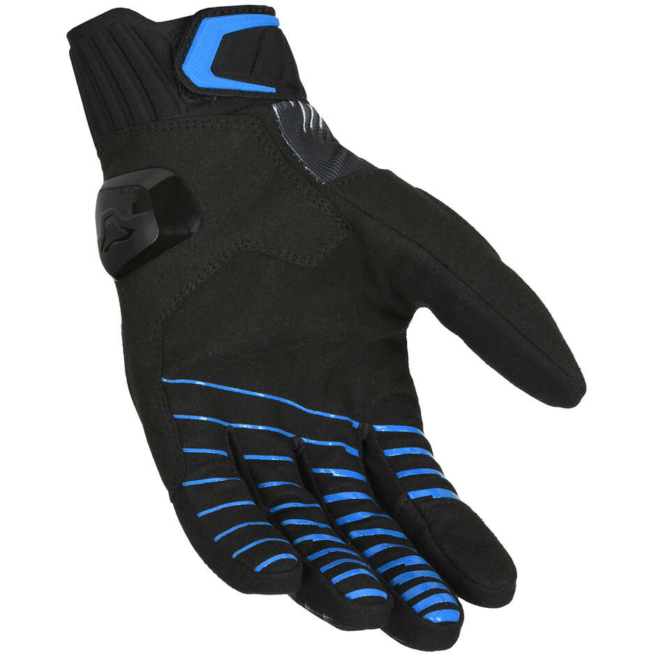 Gants moto Macna Octar 2.0 noir bleu blanc