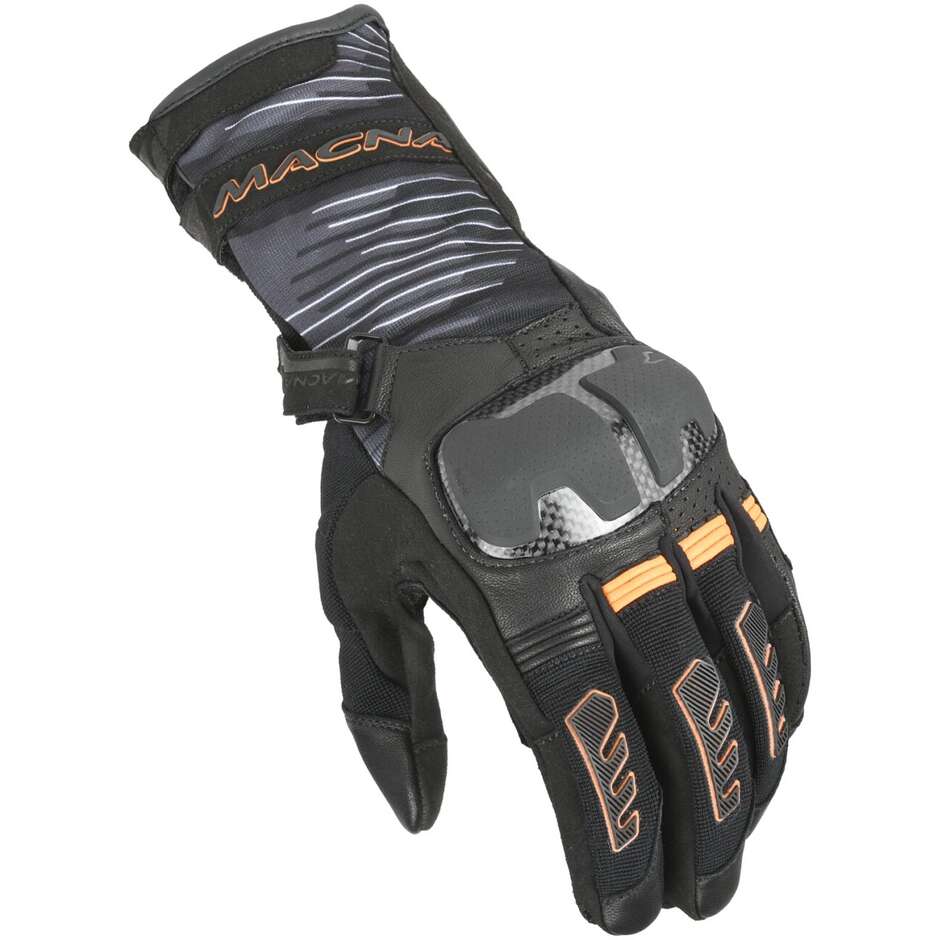Gants moto Macna Tempo 2.0 noir orange