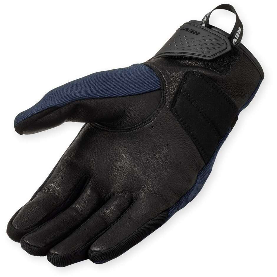 Gants moto Rev'it Mosca 2 Bleu foncé Noir