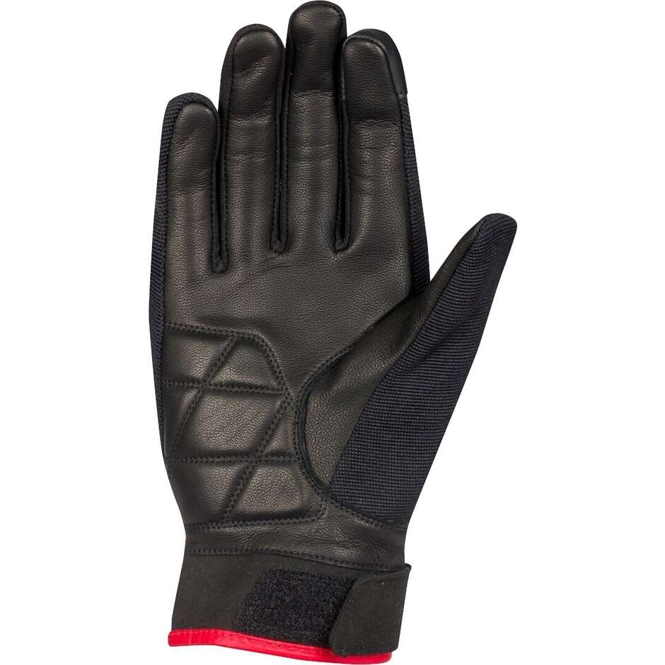 Gants moto Segura PALMER Noir Rouge