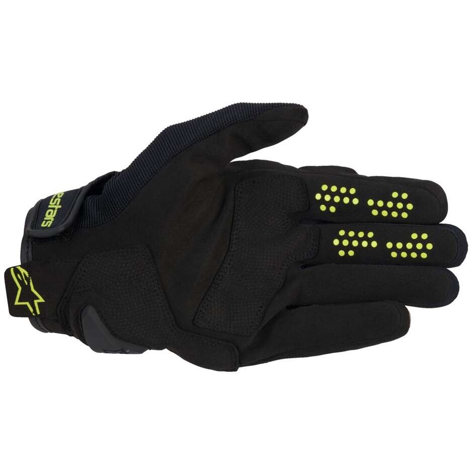 Gants moto textile Alpinestars CHROME V2 Kaki foncé Noir