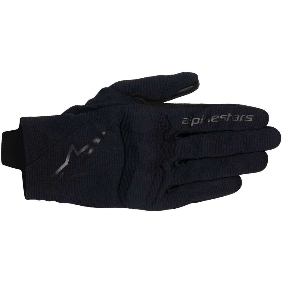 Gants moto textile Alpinestars REEF V2 Noir Noir