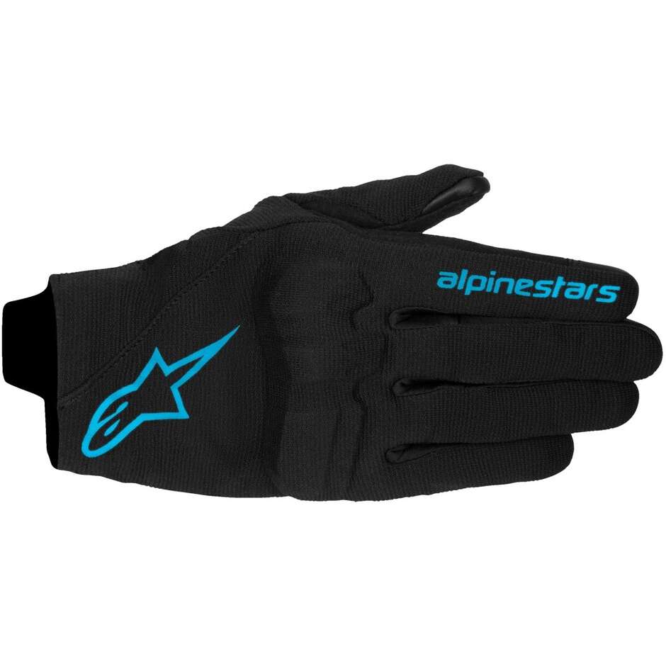 Gants moto textile femme Alpinestars REEF V2 Noir HAWAIIAN Ocean
