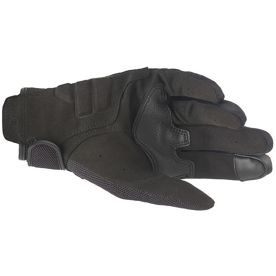 Gants moto urbain femme en tissu Alpinestars Stella COPPER noir