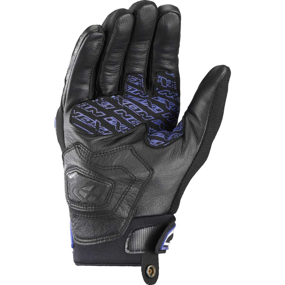 Gants moto été Ixon MIRAGE AIR Noir Bleu