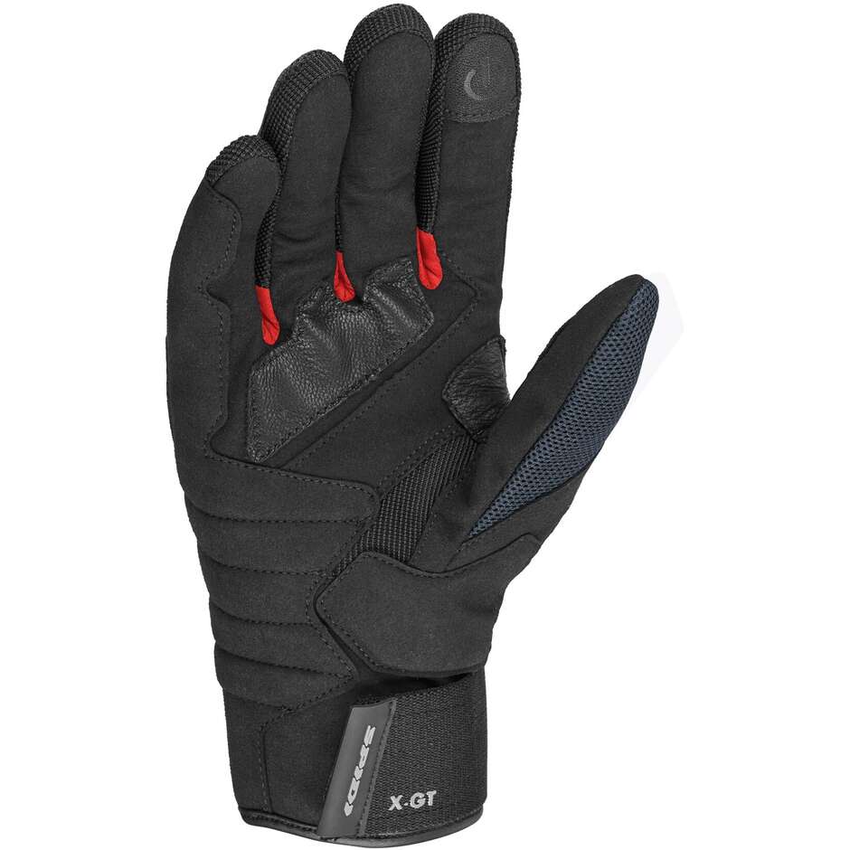 Gants moto été Spidi X-GT Noir Bleu