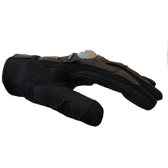 Gants techniques de moto d'été noir de gant d'air de futur sport de pro avec des protections