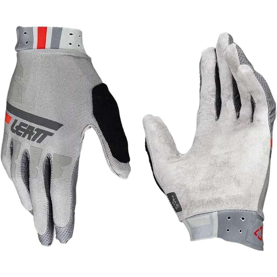 Leatt MTB 2.0 X-FLOW Gray MTB Gloves