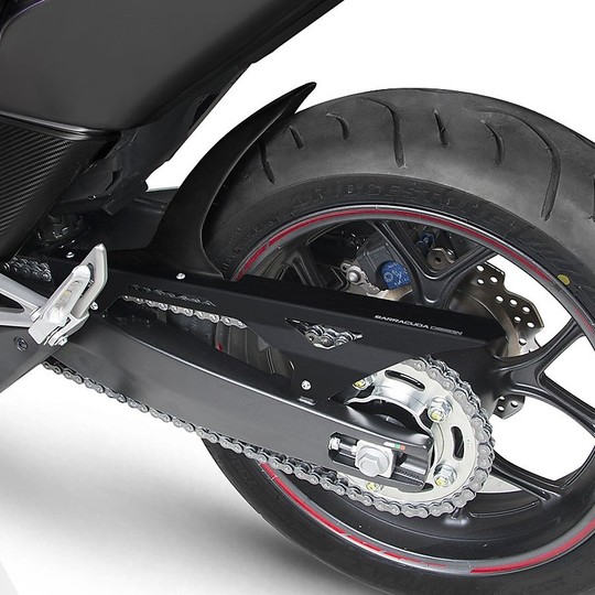 Garde-boue arrière moto Barracuda HI7 spécifique pour Honda Integra