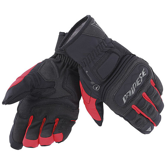 Gauanti Winter Motorcycle Dainese Clutch Evo D-Dry Noir / Rouge