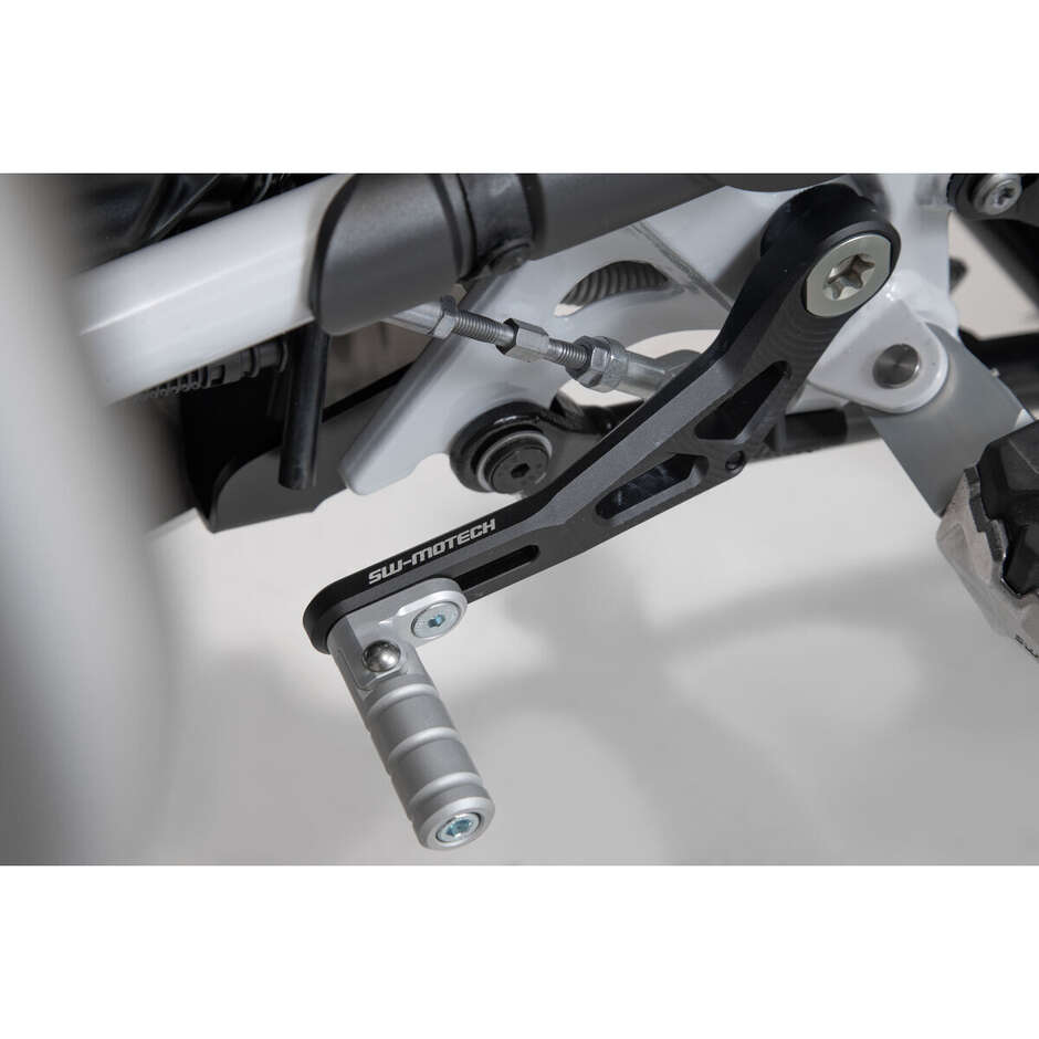 Gear Lever Black / Silver Sw-Motech FSC.07.781.10001