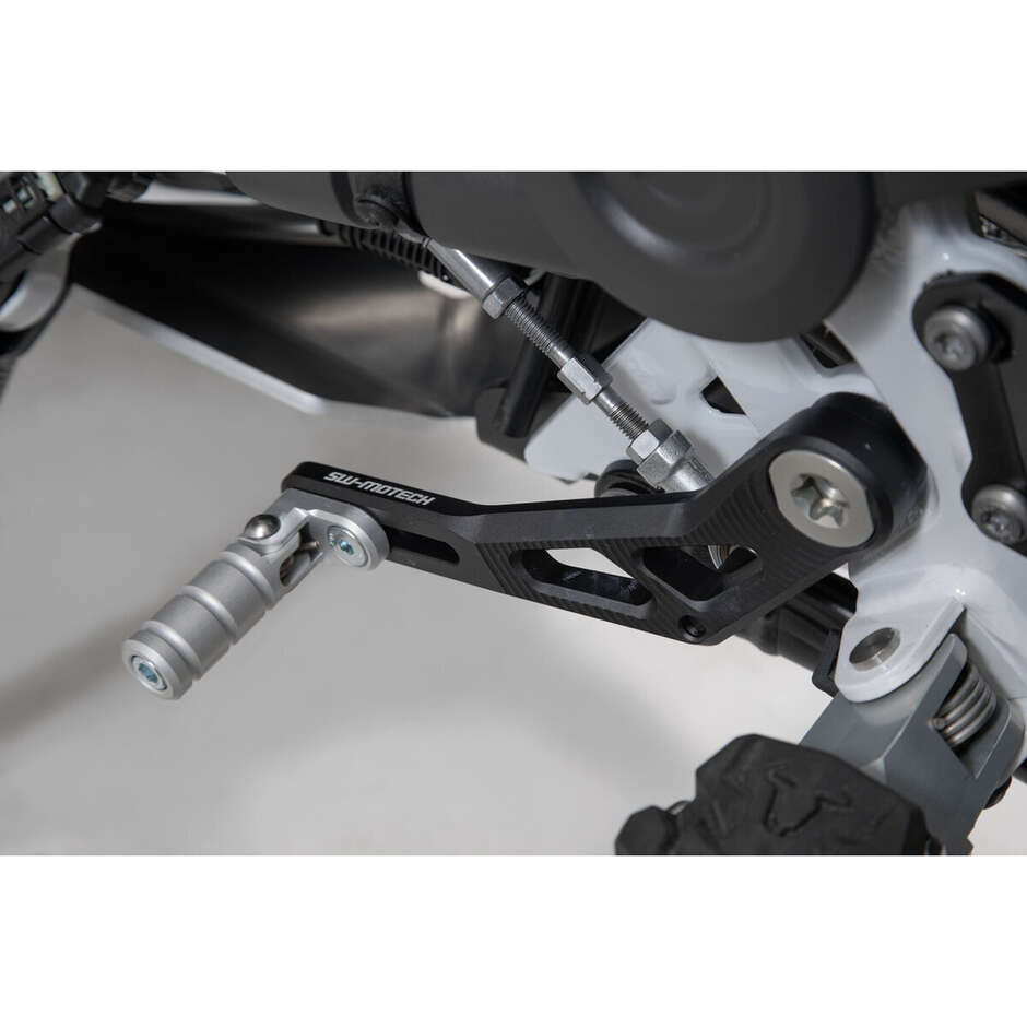 Gear Lever Black / Silver Sw-Motech FSC.07.781.10001