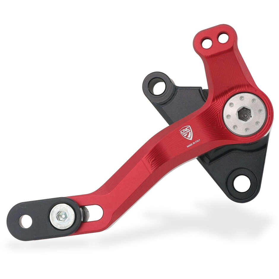 Gear lever PEC06 Ducati Multistrada V4 V4S V4 Pikes Peak V4 RS V4 Rally - SLIDE CNC Racing Red