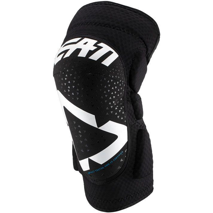 Genouillères Leatt Enduro - Protection Gravity - Blanc/Noir - Taille S/M