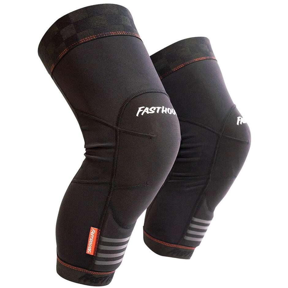 Genouillères de vélo noires HOOPER 24.1