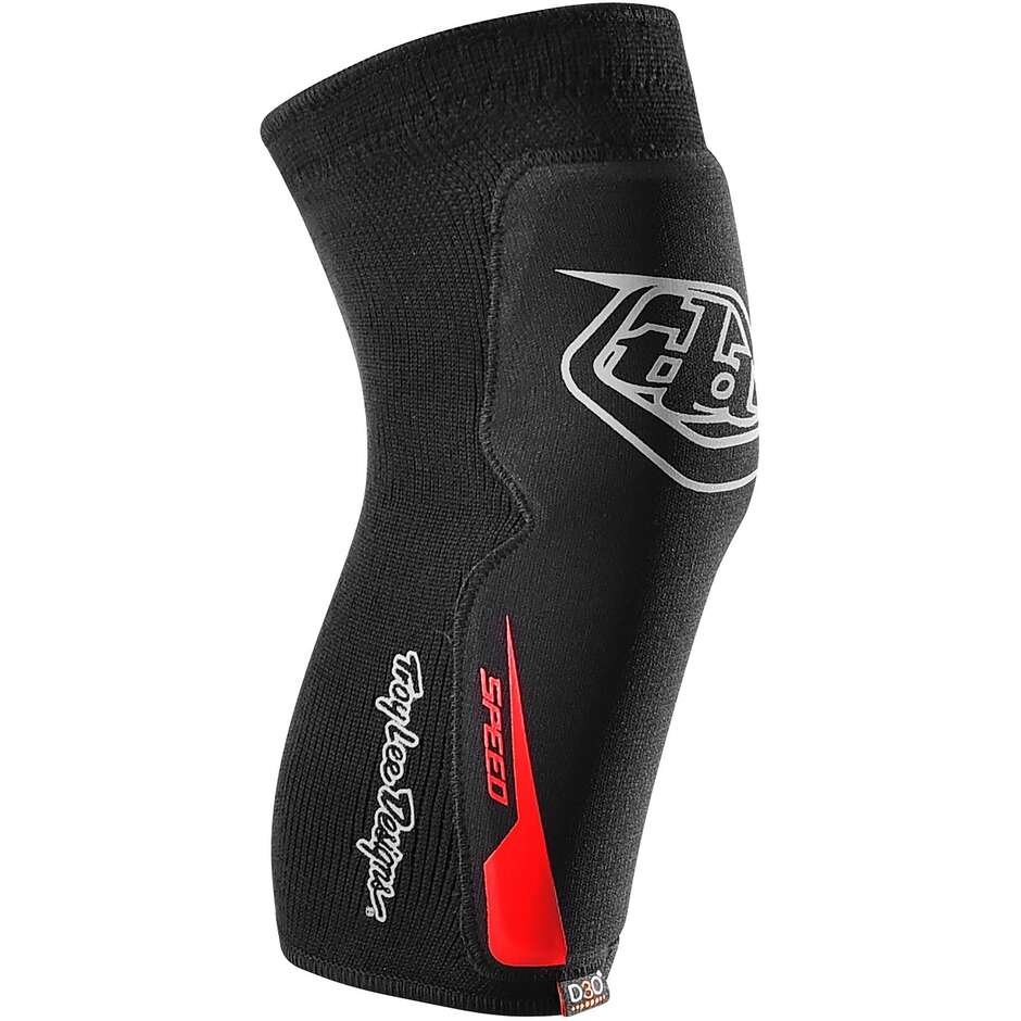 Genouillères VTT Troy Lee Designs SPEED pour enfants, noir/rouge