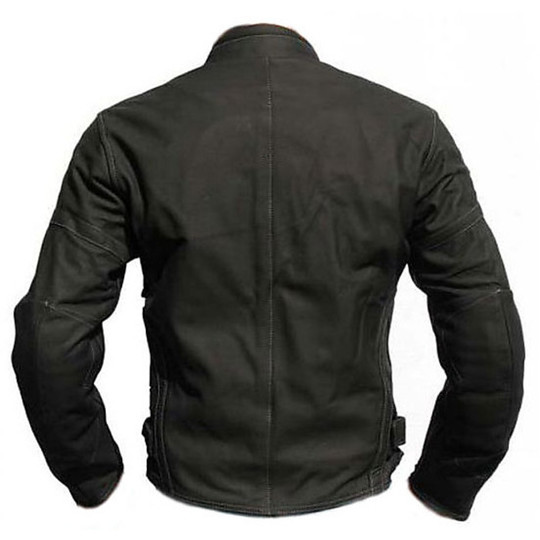 Genuine Leather Motorcycle Jacket Jacket in Judges Model GT2 Plus Sizes