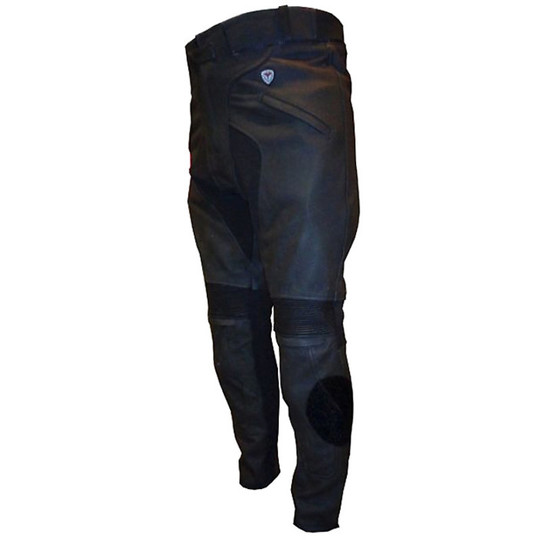 Genuine Leather Motorcycle Pants In Scotland With Guards