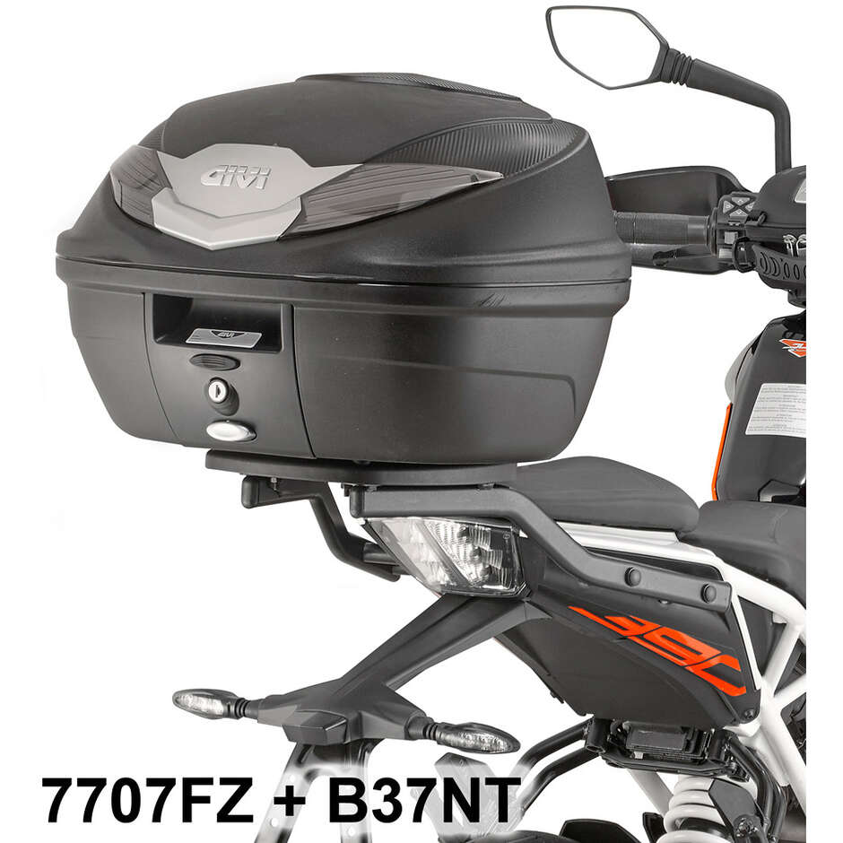 Gepäckträger für Givi Monolock Topcase 7707FZ Für KTM Duke 125-390 (17 > 23)