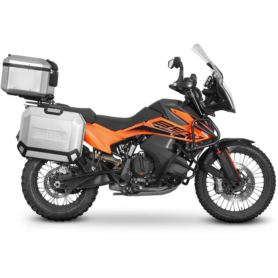 Gepäckträger für Shad Top Master Top Case speziell für KTM 790 R/ADV (20-24); 890 n. Chr. (22-24); 1050 n. Chr. (14-16); 1090 R ADV (14-19); 1190 ADV/R (14-16); 1290 ADV R/S/T (14-20); HYUSQVARNA Norden 901 (23-24)