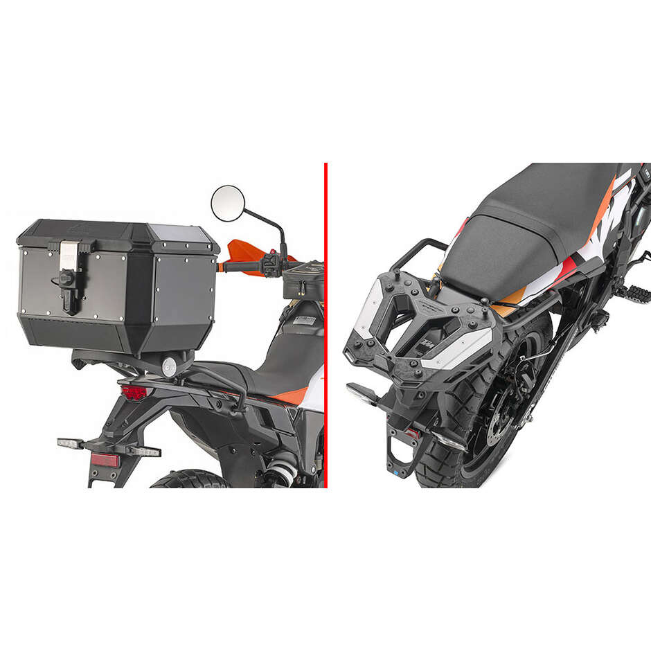 Gepäckträger hinten für MONOKEY oder MONOLOCK Topcase GIVI SR7718 Speziell für KTM 390 Adventure / R (25-26)