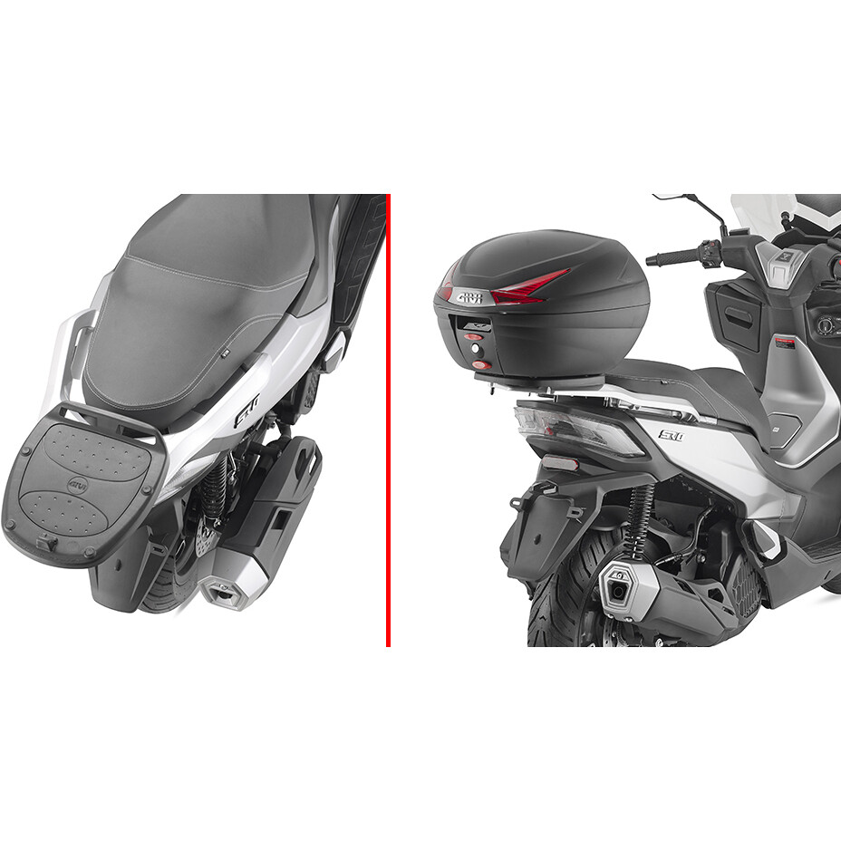 Gepäckträger hinten für MONOLOCK Topcase Givi SR9259 Für VOGE SR1 125 (23 > 24)