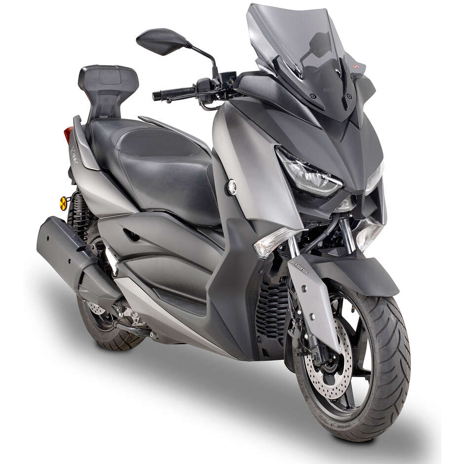 Geräucherte niedrige Sport-Windschutzscheibe Givi D2136S für Yamaha X-MAX 125 (18 > 22); X-Max 300 (17 > 22); X-MAX 400 (18 > 21)