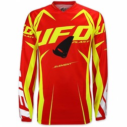 Ufo Jersey Vanguard weiß türkis orange Motocross MX Moto Cross Enduro Trikot