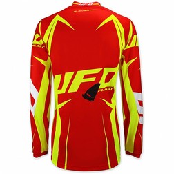 Ufo Jersey Vanguard weiß türkis orange Motocross MX Moto Cross Enduro Trikot