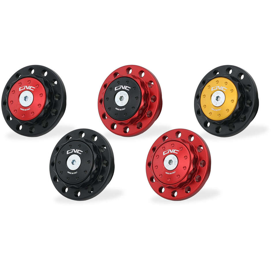 GH101 Moto Guzzi CNC Racing Stem Nut Black
