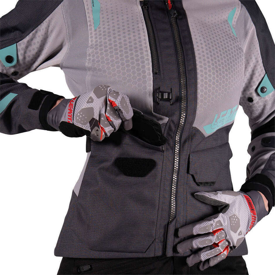 Giacca Adventure Donna Leatt JACKET ADV FLOWTOUR 5.5 WOM Grigio