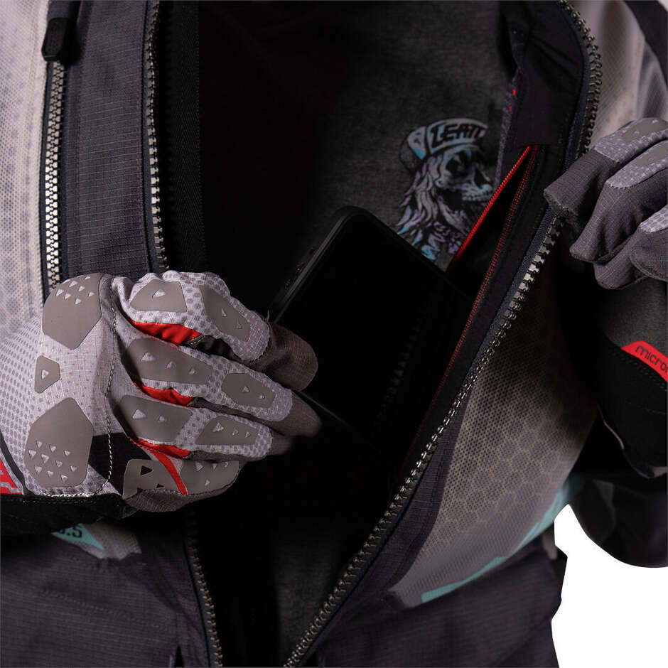 Giacca Adventure Donna Leatt JACKET ADV FLOWTOUR 5.5 WOM Grigio
