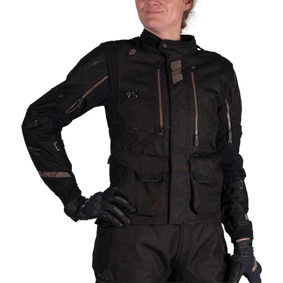 Giacca Adventure Donna Leatt JACKET ADV MULTITOUR 5.5 WOM Nero