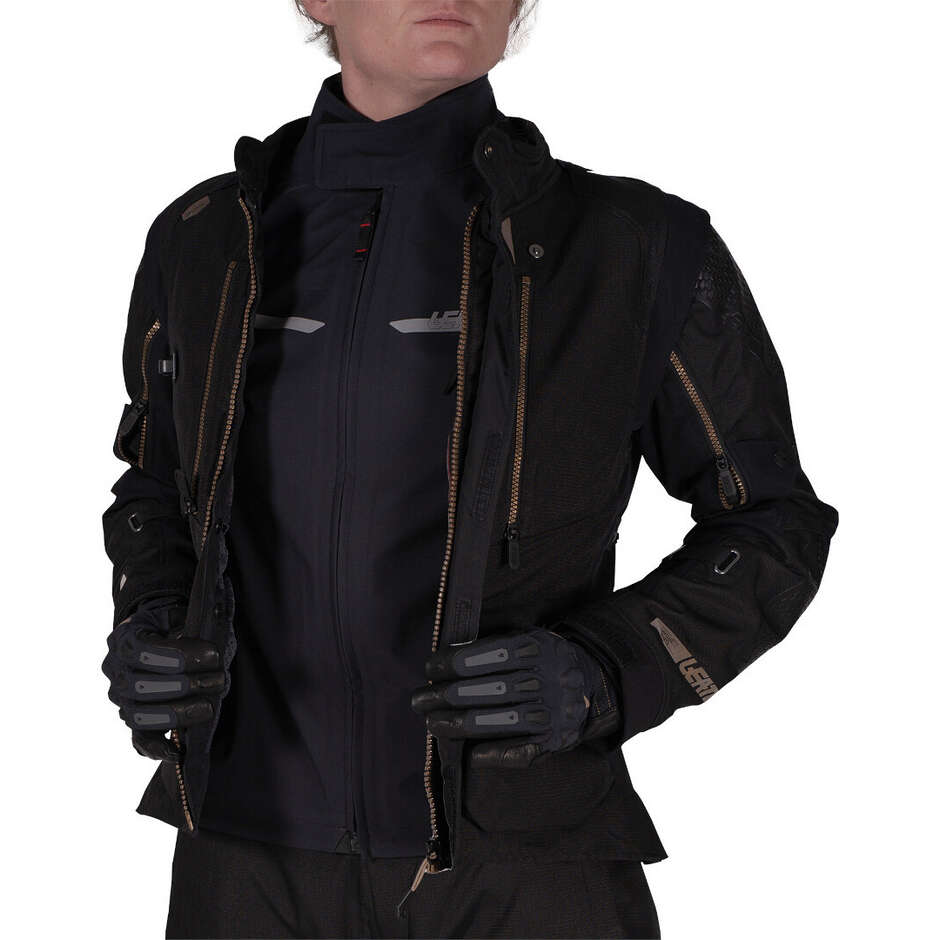 Giacca Adventure Donna Leatt JACKET ADV MULTITOUR 5.5 WOM Nero