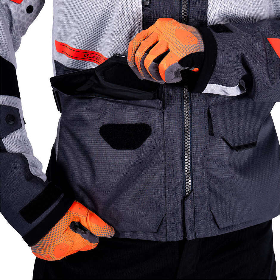 Giacca Adventure Leatt JACKET ADV FLOWTOUR 5.5 Grigio
