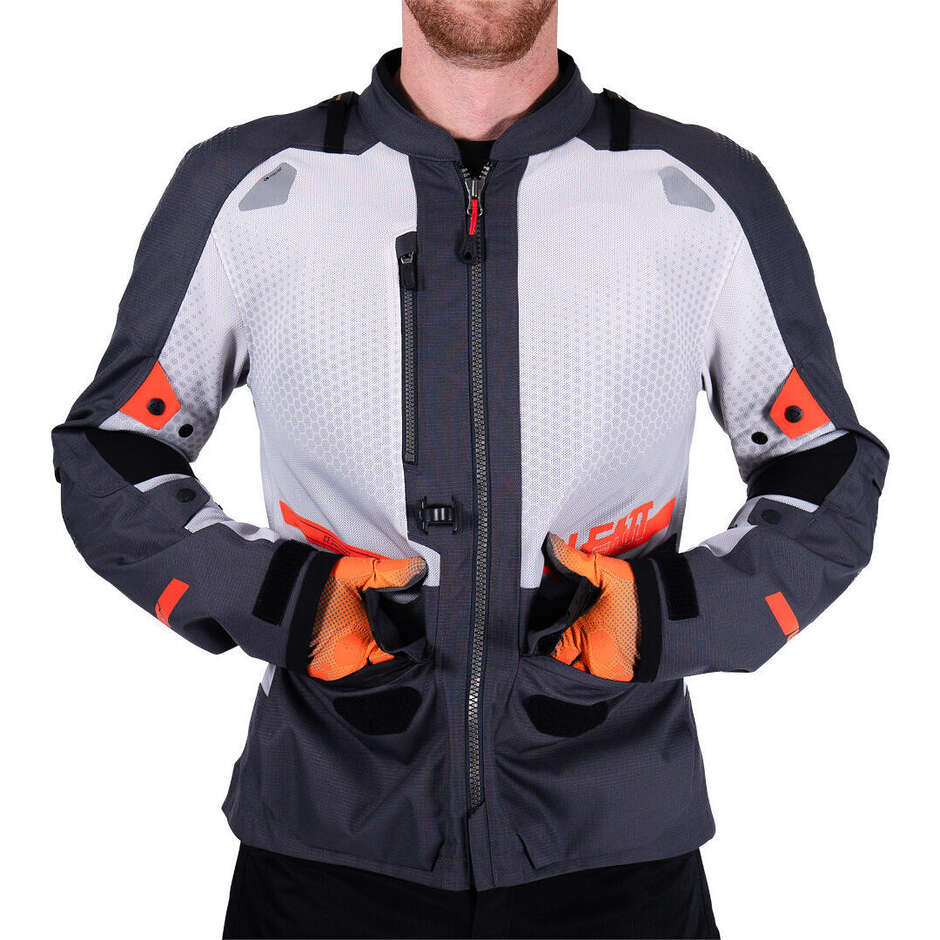 Giacca Adventure Leatt JACKET ADV FLOWTOUR 5.5 Grigio