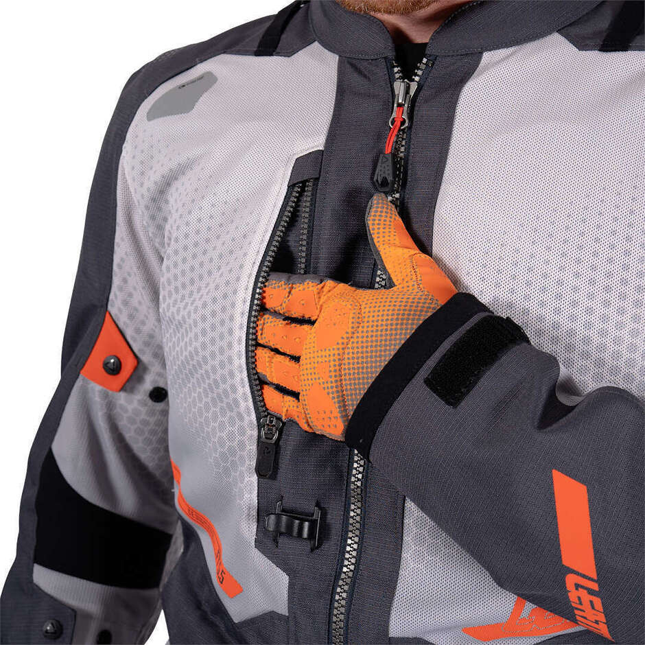 Giacca Adventure Leatt JACKET ADV FLOWTOUR 5.5 Grigio