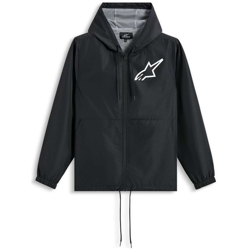 Giacca Alpinestars SPEEDER CHROMIUM WINDBREAKER Nero/Bianco